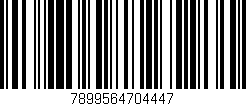 Código de barras (EAN, GTIN, SKU, ISBN): '7899564704447'