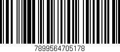 Código de barras (EAN, GTIN, SKU, ISBN): '7899564705178'