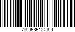 Código de barras (EAN, GTIN, SKU, ISBN): '7899565124398'