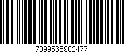 Código de barras (EAN, GTIN, SKU, ISBN): '7899565902477'