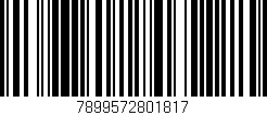 Código de barras (EAN, GTIN, SKU, ISBN): '7899572801817'