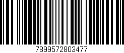 Código de barras (EAN, GTIN, SKU, ISBN): '7899572803477'