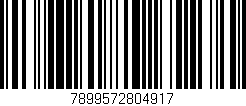 Código de barras (EAN, GTIN, SKU, ISBN): '7899572804917'