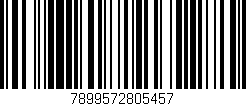 Código de barras (EAN, GTIN, SKU, ISBN): '7899572805457'