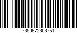 Código de barras (EAN, GTIN, SKU, ISBN): '7899572806751'