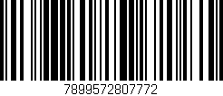 Código de barras (EAN, GTIN, SKU, ISBN): '7899572807772'