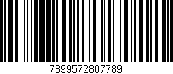 Código de barras (EAN, GTIN, SKU, ISBN): '7899572807789'