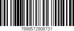 Código de barras (EAN, GTIN, SKU, ISBN): '7899572808731'