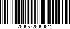 Código de barras (EAN, GTIN, SKU, ISBN): '78995728099812'