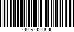 Código de barras (EAN, GTIN, SKU, ISBN): '7899578383980'