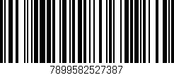 Código de barras (EAN, GTIN, SKU, ISBN): '7899582527387'