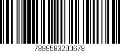 Código de barras (EAN, GTIN, SKU, ISBN): '7899583200678'
