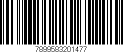 Código de barras (EAN, GTIN, SKU, ISBN): '7899583201477'