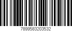 Código de barras (EAN, GTIN, SKU, ISBN): '7899583203532'