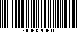 Código de barras (EAN, GTIN, SKU, ISBN): '7899583203631'