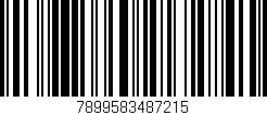 Código de barras (EAN, GTIN, SKU, ISBN): '7899583487215'