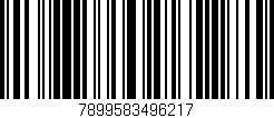 Código de barras (EAN, GTIN, SKU, ISBN): '7899583496217'