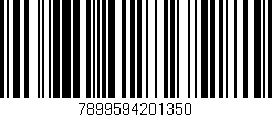 Código de barras (EAN, GTIN, SKU, ISBN): '7899594201350'