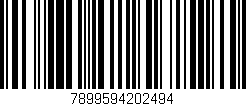 Código de barras (EAN, GTIN, SKU, ISBN): '7899594202494'