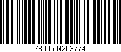 Código de barras (EAN, GTIN, SKU, ISBN): '7899594203774'