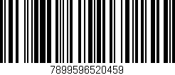 Código de barras (EAN, GTIN, SKU, ISBN): '7899596520459'
