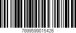 Código de barras (EAN, GTIN, SKU, ISBN): '7899599015426'