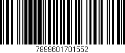Código de barras (EAN, GTIN, SKU, ISBN): '7899601701552'