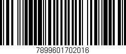 Código de barras (EAN, GTIN, SKU, ISBN): '7899601702016'