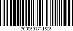 Código de barras (EAN, GTIN, SKU, ISBN): '7899601711636'