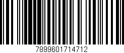 Código de barras (EAN, GTIN, SKU, ISBN): '7899601714712'