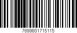Código de barras (EAN, GTIN, SKU, ISBN): '7899601715115'