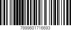 Código de barras (EAN, GTIN, SKU, ISBN): '7899601716693'