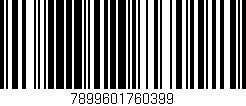 Código de barras (EAN, GTIN, SKU, ISBN): '7899601760399'