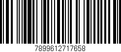 Código de barras (EAN, GTIN, SKU, ISBN): '7899612717658'