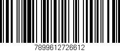 Código de barras (EAN, GTIN, SKU, ISBN): '7899612726612'