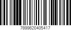 Código de barras (EAN, GTIN, SKU, ISBN): '7899620405417'