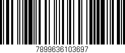 Código de barras (EAN, GTIN, SKU, ISBN): '7899636103697'