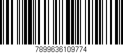 Código de barras (EAN, GTIN, SKU, ISBN): '7899636109774'