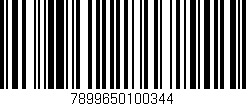 Código de barras (EAN, GTIN, SKU, ISBN): '7899650100344'