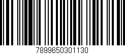 Código de barras (EAN, GTIN, SKU, ISBN): '7899650301130'
