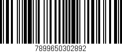 Código de barras (EAN, GTIN, SKU, ISBN): '7899650302892'