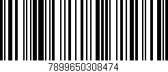 Código de barras (EAN, GTIN, SKU, ISBN): '7899650308474'