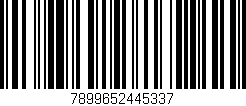 Código de barras (EAN, GTIN, SKU, ISBN): '7899652445337'