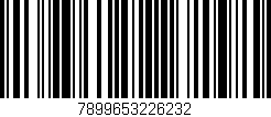 Código de barras (EAN, GTIN, SKU, ISBN): '7899653226232'
