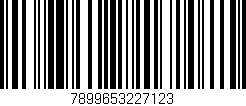Código de barras (EAN, GTIN, SKU, ISBN): '7899653227123'