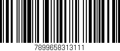 Código de barras (EAN, GTIN, SKU, ISBN): '7899658313111'