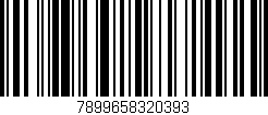 Código de barras (EAN, GTIN, SKU, ISBN): '7899658320393'