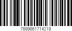 Código de barras (EAN, GTIN, SKU, ISBN): '7899661714219'