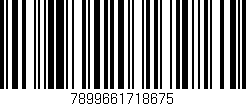 Código de barras (EAN, GTIN, SKU, ISBN): '7899661718675'