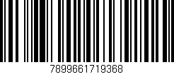 Código de barras (EAN, GTIN, SKU, ISBN): '7899661719368'